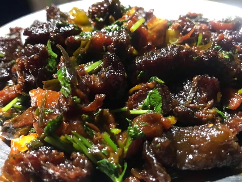 Local Sukuti Fry